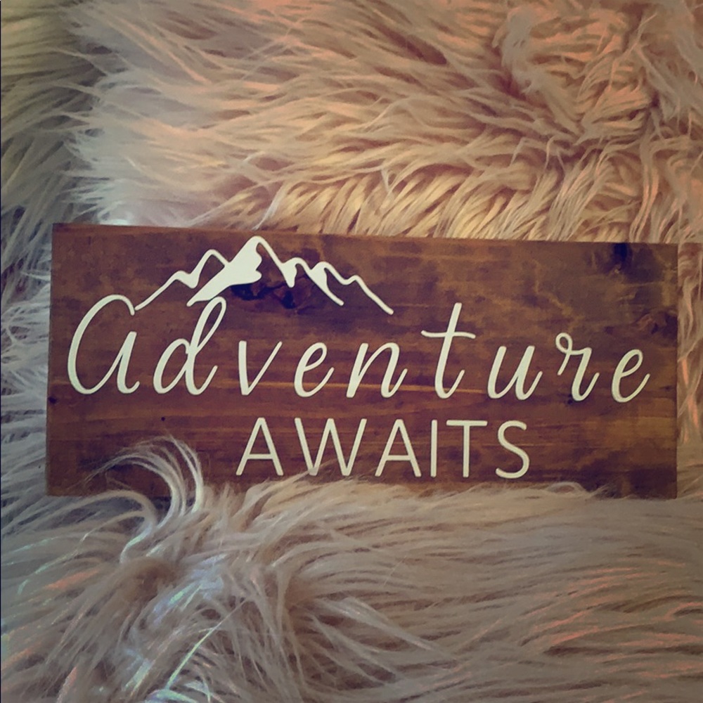 wood sign